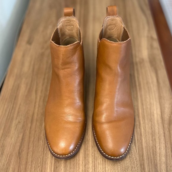 Madewell Ainsley Chelsea Boot in English Saddle, Size 8 - Picture 3 of 8